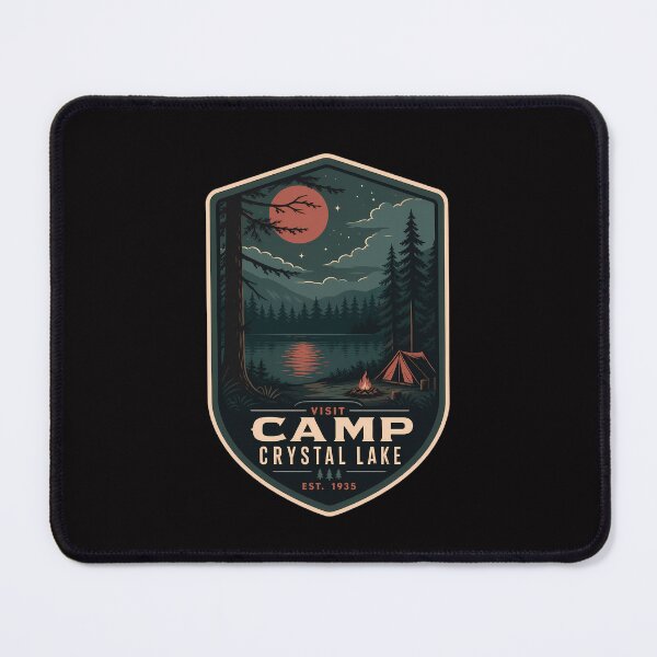 Item preview,  Visit Camp Crystal Lake Travel Nature Landscape designed and sold by FrontierCosmic.