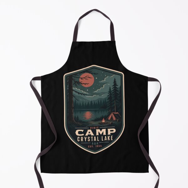 Item preview, Visit Camp Crystal Lake Travel Nature Landscape designed and sold by FrontierCosmic.