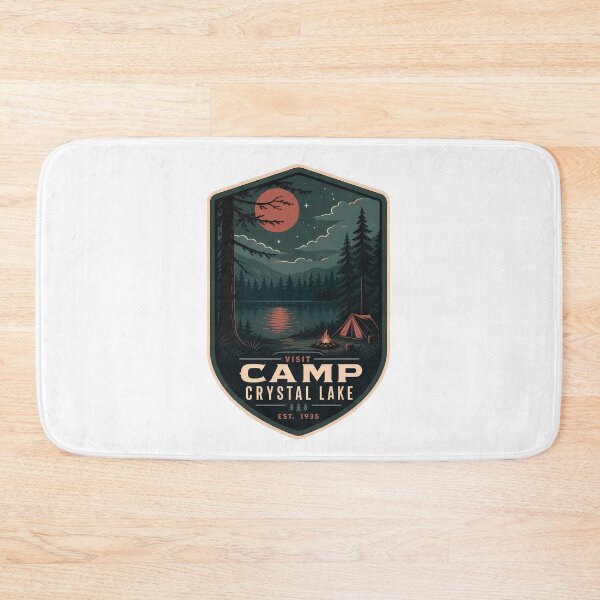 Item preview,  Visit Camp Crystal Lake Travel Nature Landscape designed and sold by FrontierCosmic.