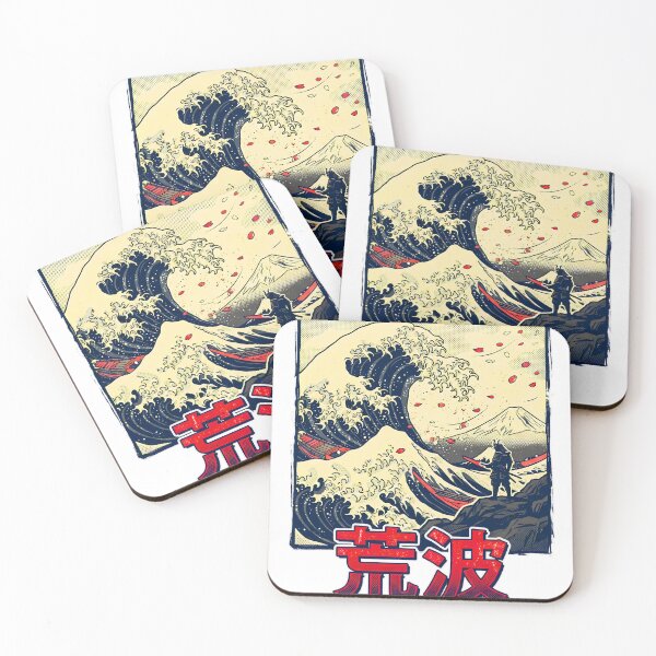 Item preview, Wild Wave Club – Japanese Wave Samurai Vintage designed and sold by CH-4TEE.