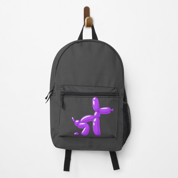 Item preview, Purple Balloon Dog Pooping – Funny Cartoon Balloon Animal designed and sold by DesgnsxGifts.