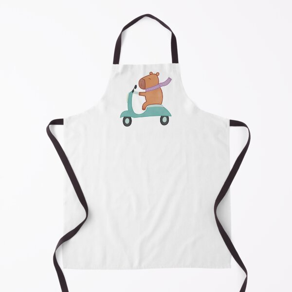 Item preview, Cute Capybara on a Scooter designed and sold by winterpumpkin.
