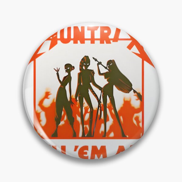 Item preview, Huntrix Kill Em All Metal Parody ⭐⭐⭐⭐⭐ designed and sold by TLCorp.