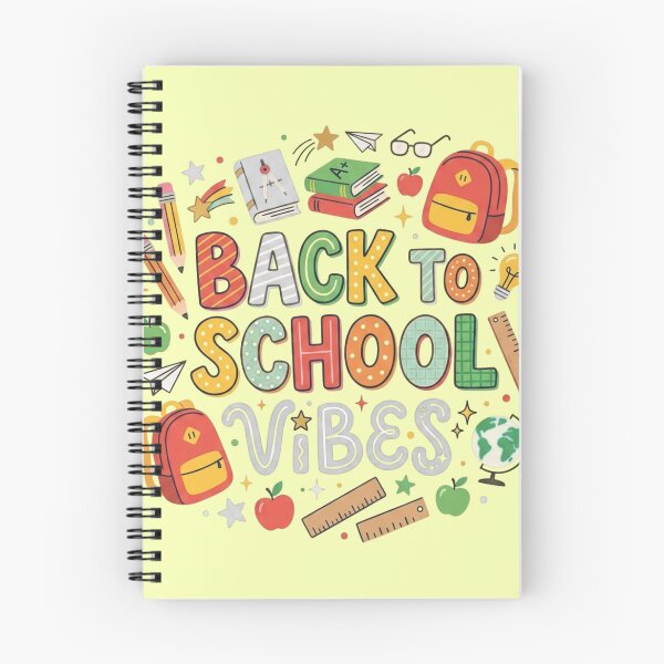 Item preview, Back To School Vibes Colorful Graphic - Fun Teacher & Student T-Shirt designed and sold by KiwiArt 2020.