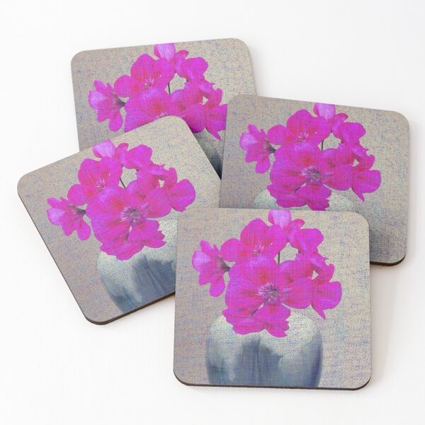 Item preview, Bouquet of fuchsia flowers minimalist photography  designed and sold by RhoQA.