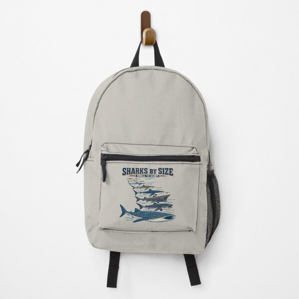 Item preview, Sharks by Size for Marine Biology Fans designed and sold by POD DYNASTY | Original Print On Demand T-Shirt Graphics.