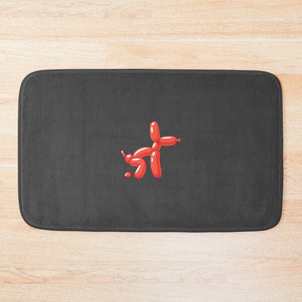 Item preview, Red Balloon Dog Pooping – Funny Cartoon Balloon Animal designed and sold by DesgnsxGifts.