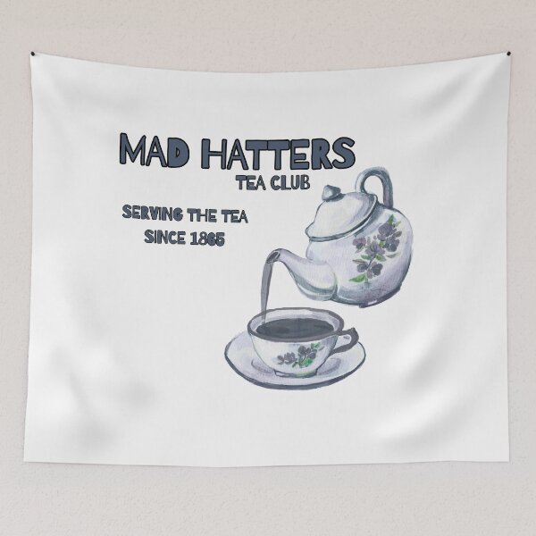 Item preview, Mad Hatter Tea Party, Alice in Wonderland designed and sold by CursedButCute1.