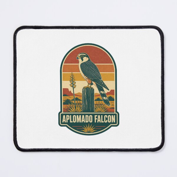 Item preview, Aplomado Falcon Vintage Bird Art – Falconry and Birdwatching Design designed and sold by AMICO77.