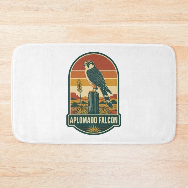 Item preview, Aplomado Falcon Vintage Bird Art – Falconry and Birdwatching Design designed and sold by AMICO77.