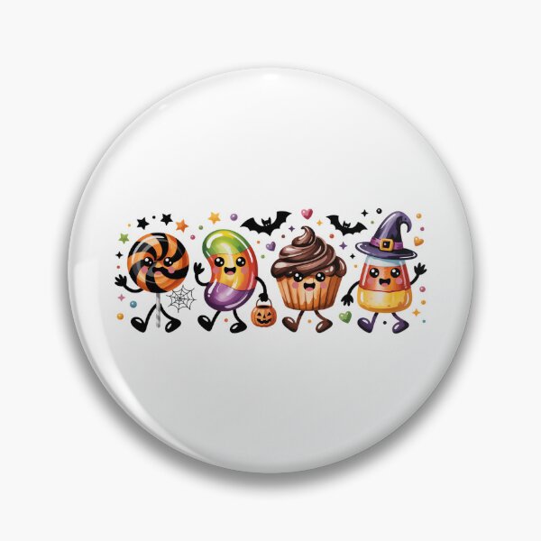 Item preview, Cute Halloween Candy Characters designed and sold by jkrphoto.