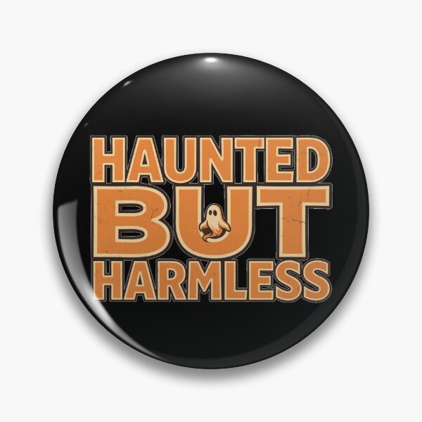 Item preview, Halloween Ghost - Haunted But Harmless designed and sold by No Excuses Supply.