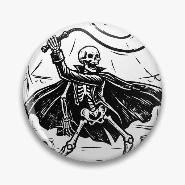 Item preview, Skeleton Circus Ringmaster Wearing Cape Cracking Bullwhip in Tent designed and sold by MisteryDesigner.