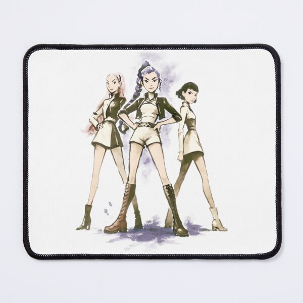 Item preview, The Three Kpop Hunters Sumi-E Ink Art | Japanese Brush Painting ⭐⭐⭐⭐⭐ designed and sold by TLCorp.