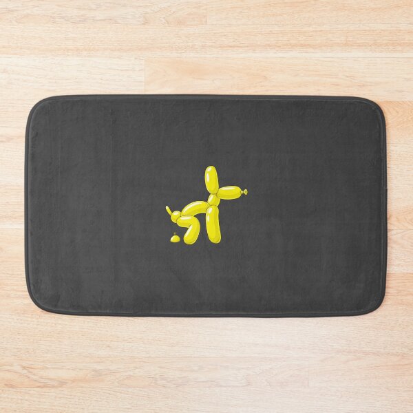 Item preview, Yellow Balloon Dog Pooping – Funny Cartoon Balloon Animal designed and sold by DesgnsxGifts.