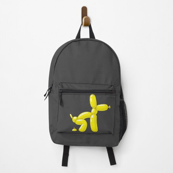 Item preview, Yellow Balloon Dog Pooping – Funny Cartoon Balloon Animal designed and sold by DesgnsxGifts.