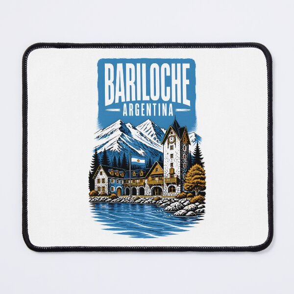 Item preview, Bariloche Argentina Vintage Travel Tourism Poster designed and sold by TravelersGems.