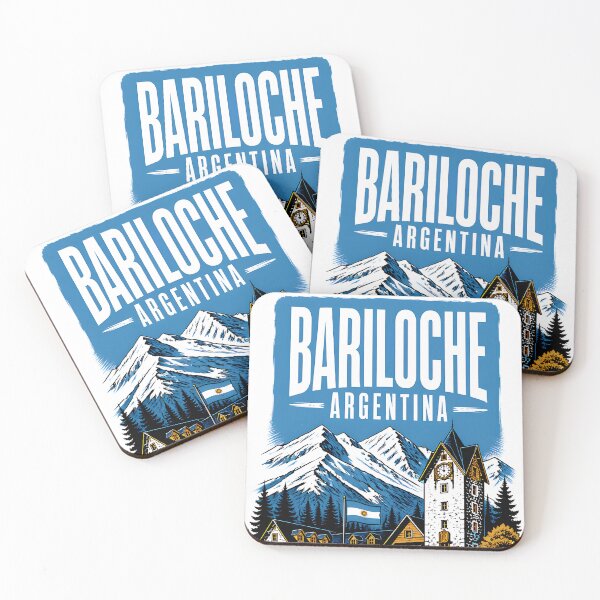 Item preview, Bariloche Argentina Vintage Travel Tourism Poster designed and sold by TravelersGems.