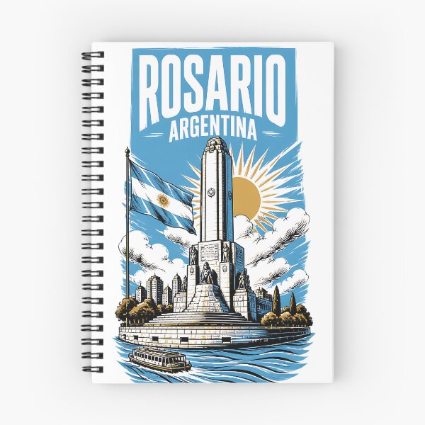 Item preview, Rosario Argentina Vintage Travel Tourism Poster designed and sold by TravelersGems.