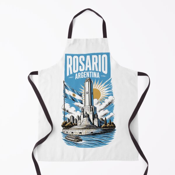 Item preview, Rosario Argentina Vintage Travel Tourism Poster designed and sold by TravelersGems.