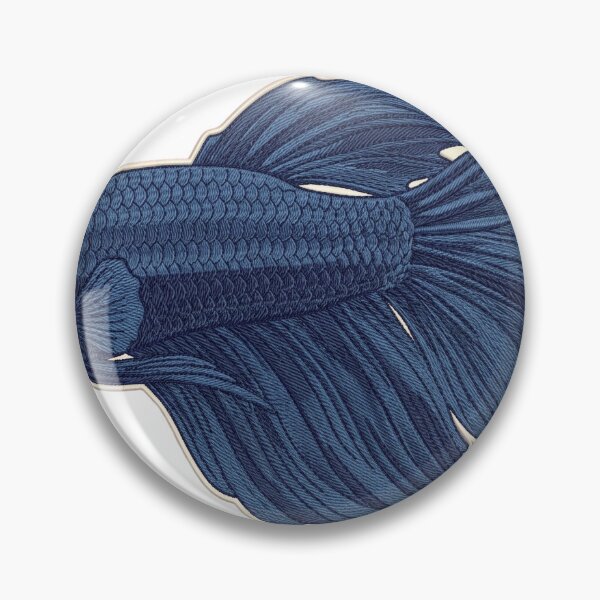 Item preview,  Betta Fish Tone-on-Tone Micro-Embroidery Design designed and sold by Ninjacatoff.