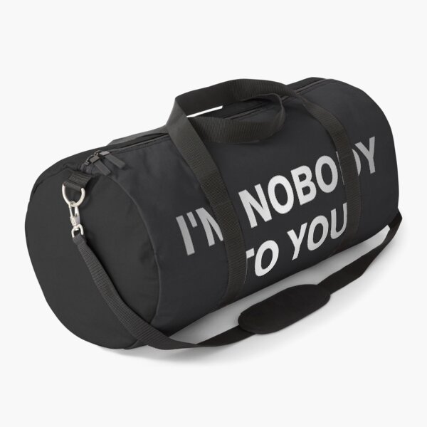 Item preview, I'm nobody to you! designed and sold by Shiro-Oni-Design.