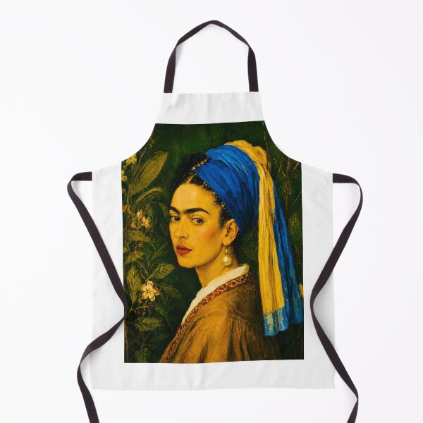 Item preview, Vermeer-style Frida With the Pearl Earring designed and sold by reggiemercedes.