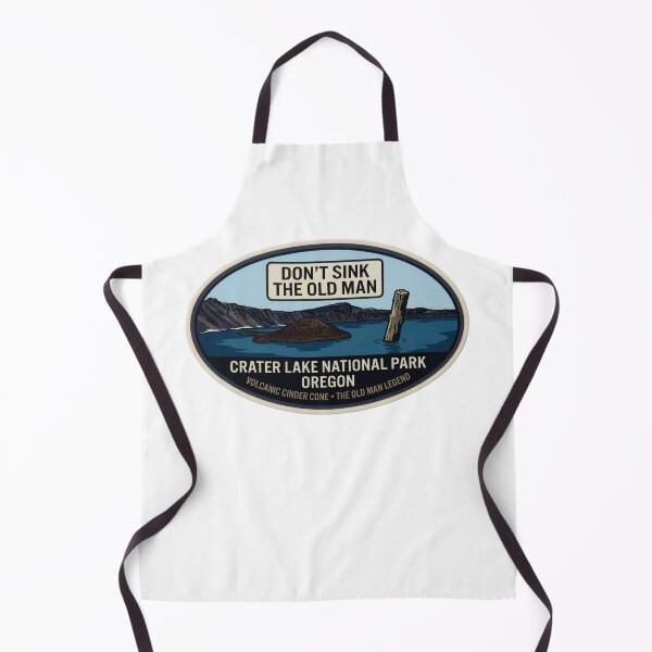 Item preview, Don't Sink The Old Man Crater Lake National Park Oregon Cinder Cone designed and sold by LittleArij.