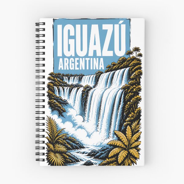 Artikelvorschau, Vintage-Reiseplakat aus Iguazu, Argentinien entworfen und verkauft von TravelersGems.
