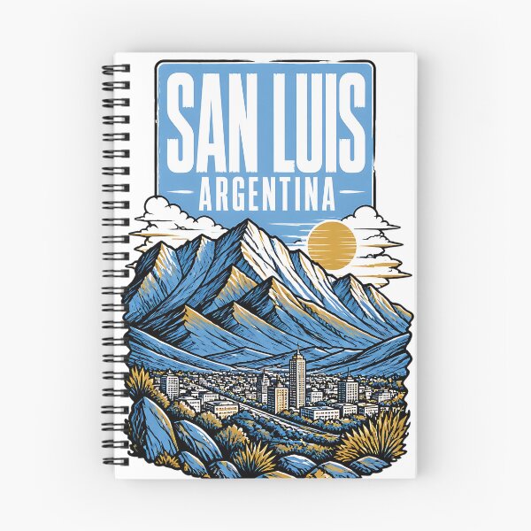Item preview, San Luis Argentina Vintage Travel Tourism Poster designed and sold by TravelersGems.