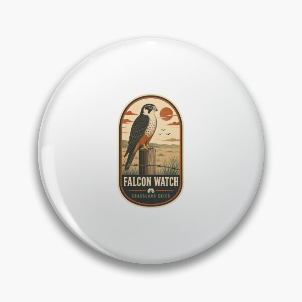 Item preview, Aplomado Falcon Vintage Bird Art – Falconry and Birdwatching Design designed and sold by AMICO77.