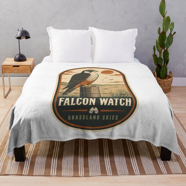 Item preview, Aplomado Falcon Vintage Bird Art – Falconry and Birdwatching Design designed and sold by AMICO77.