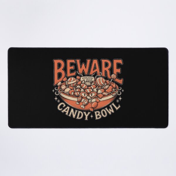 Item preview, Spooky Halloween Candy Bowl - Beware The Candy Bowl designed and sold by No Excuses Supply.