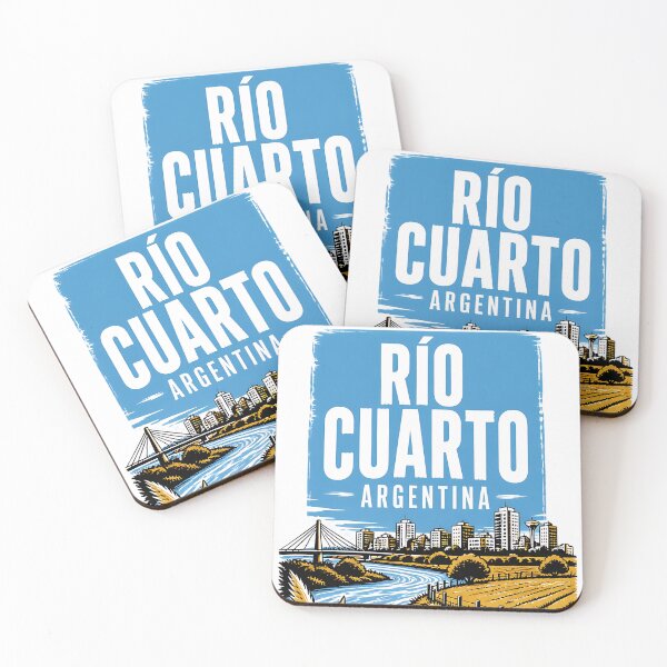 Item preview, Rio Cuarto Argentina Vintage Travel Tourism Poster designed and sold by TravelersGems.