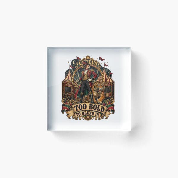 Item preview, Roaring Tiger & Ringmaster Vintage Circus designed and sold by urbinet.