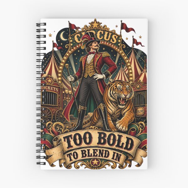 Item preview, Roaring Tiger & Ringmaster Vintage Circus designed and sold by urbinet.