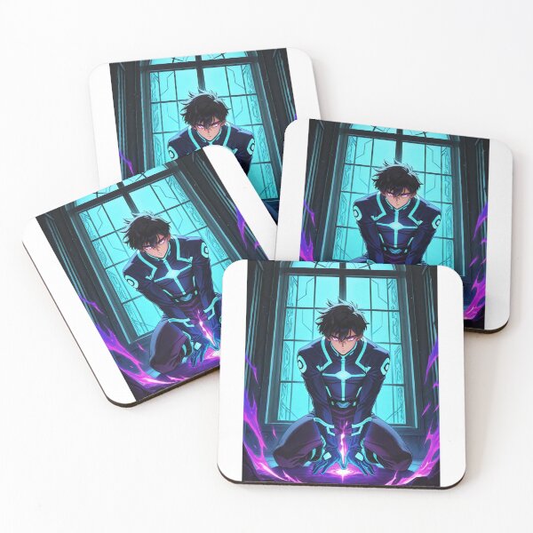 Item preview, Art - Anime Hero with Psychic Powers, Intense Spectral Glow and Concentration designed and sold by AnimeShin.