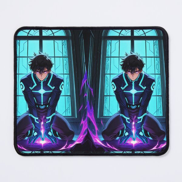Item preview, Art - Anime Hero with Psychic Powers, Intense Spectral Glow and Concentration designed and sold by AnimeShin.