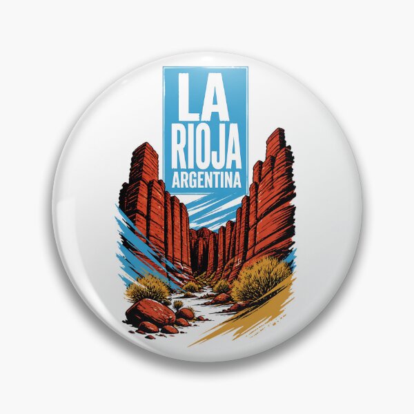 Item preview, La Rioja Argentina Vintage Travel Tourism designed and sold by TravelersGems.
