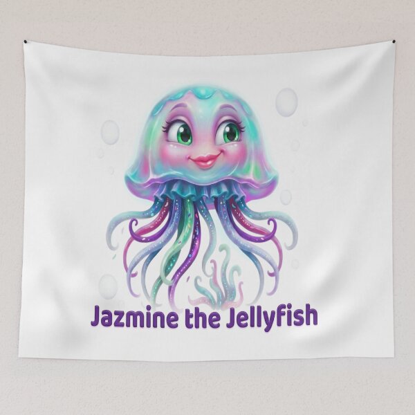 Item preview, Jazmine the Jellyfish designed and sold by ArtC-Designs by Kathy Higgins.