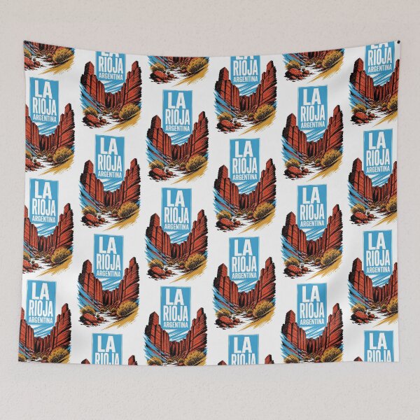 Item preview, La Rioja Argentina Vintage Travel Tourism designed and sold by TravelersGems.