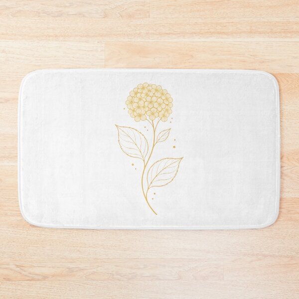 Item preview, Golden Hydrangea Botanical Art – Elegant Vintage Floral Design designed and sold by AMICO77.