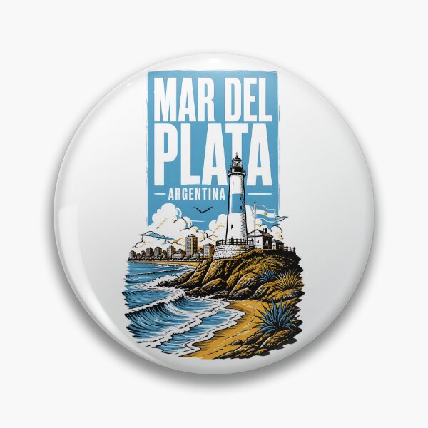 Item preview, Mar del Plata Argentina Vintage Travel Tourism designed and sold by TravelersGems.