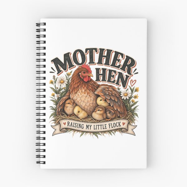 Item preview, Mother Hen Raising My Little Flock – Chicken Mom, Farm Mama & Motherhood Design  designed and sold by InkBarn.