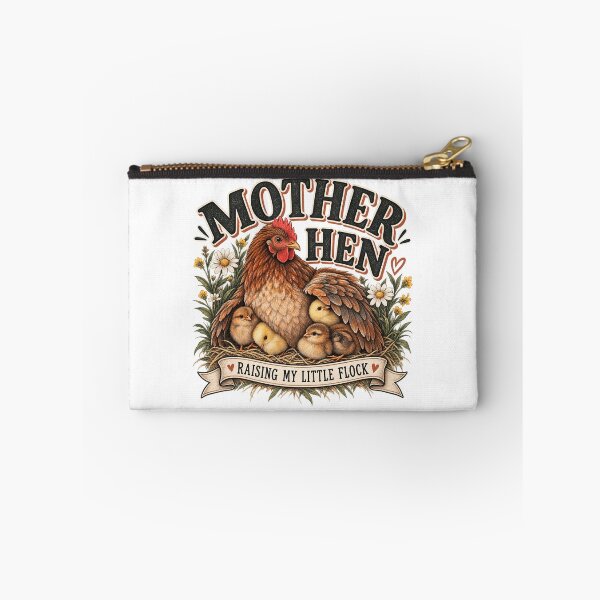 Item preview, Mother Hen Raising My Little Flock – Chicken Mom, Farm Mama & Motherhood Design  designed and sold by InkBarn.