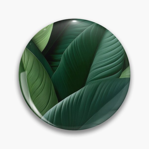 Item preview, Tropical Leaves Dark Green Layered Jungle Foliage designed and sold by Nine Lives Studio.