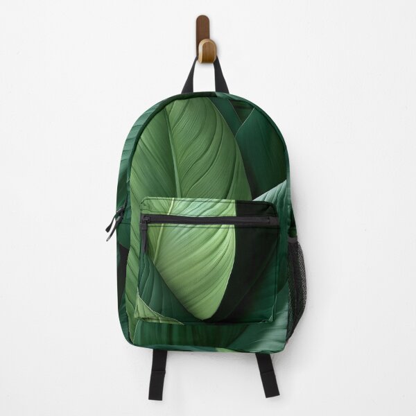 Item preview, Tropical Leaves Dark Green Layered Jungle Foliage designed and sold by Nine Lives Studio.
