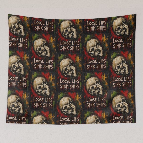 Item preview, Loose lips sink ships.  designed and sold by Eutrope d'Orange.