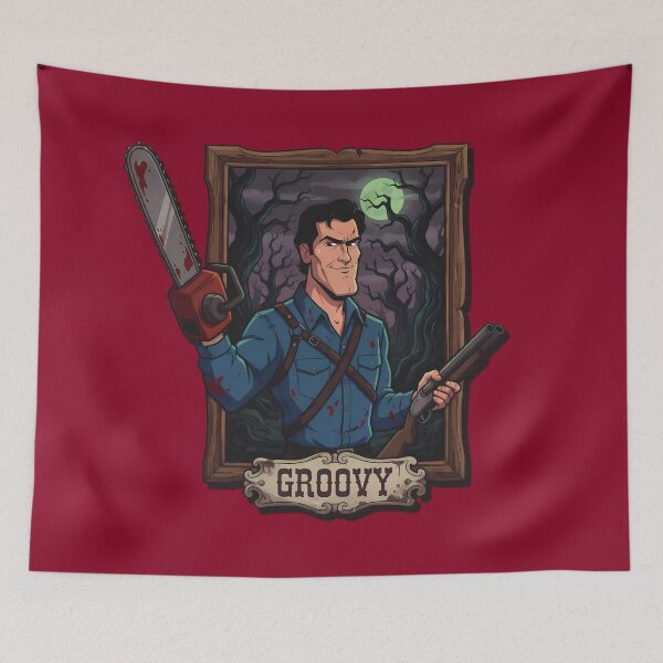 Item preview, Ash Williams: Woodsman Of The Century (Evil Dead) designed and sold by Cathedral of Curiosity.
