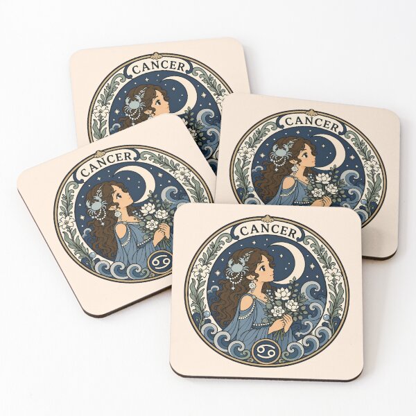 Item preview, Zodiac Sign Cancer - The Crab designed and sold by FloreDreamStudio.